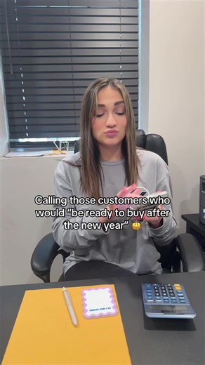 Office Humor: Sales Calls After New Year