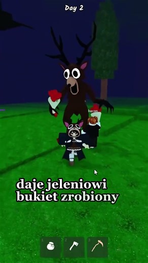 Never give flowers to a deer - Find out why! #roblox