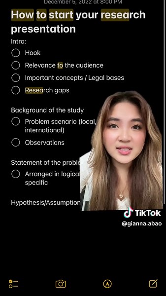 Replying to @pretty_hndsm How to start your defense introduction #learnitontiktok #schooltips #studenttips #forstudents