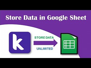 How to Store data in Google Sheet from Kodular in 2021 I New Free Google Spreadsheet Extension