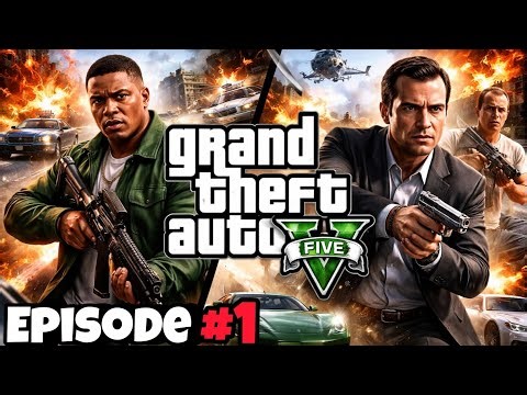 GTA 5 Gameplay Walkthrough Part 1 | Realistic Start of Grand Theft Auto V (Episode 1)