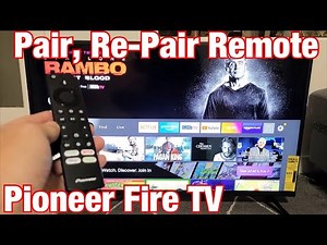 Pioneer Fire TV: How to Pair, Re-Pair Remote (Only Power Button Working?) Fixed!