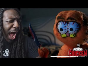 KILLER GARFIELD !!! | Robot Chicken - Comic Strip Paradise !