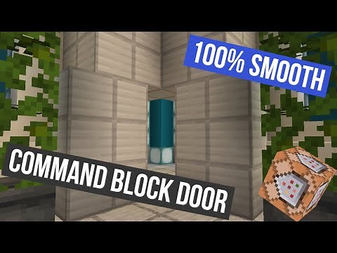 How to Make an 100% Smooth/Flawless Command Block Door
