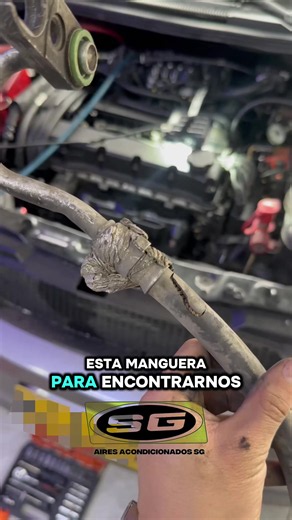 Está Esta es una de las 3 fugas más comunes del aveo 🧐🚙 #aireacondicionadobogota #airesacondicionadossg #lentejas #chevrolet #aveo