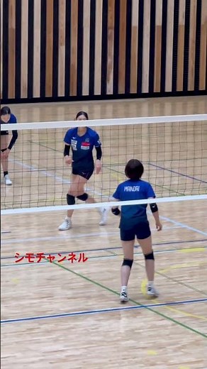 井上未唯奈選手のアタック練習 #女子バレーボール #バレーボール #volleyball #綺麗 #かわいい #迫力 #久光スプリングス #井上未唯奈 #cute