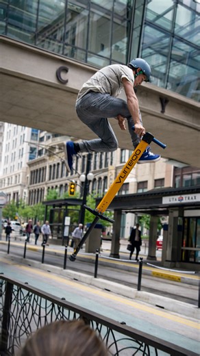 What makes these pogo stick moves stand out