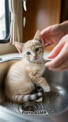 Saving a Muddy Kitten | Soft ASMR Rescue & Gentle Cleanup