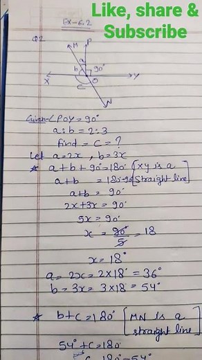 Class 9 Math ll Chapter 6 ll Exercise 6.1(ques. 2) ll NCERT II CBSE