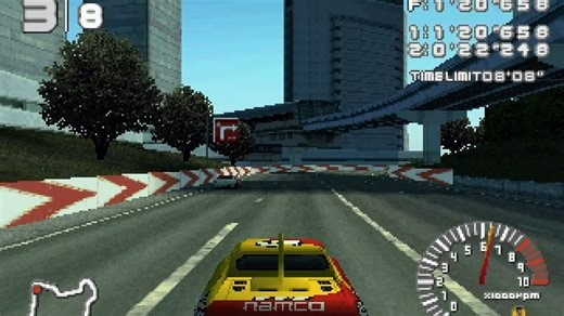 自制操作系统-运行PCSXR模拟器640x480全屏玩《Ridge Racer Type 4》(山脊赛车4)