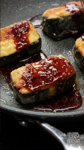【豆腐とキムチをのりで巻くだけ】コスパ＆ボリューム最高！焼肉のたれで甘辛仕上げの豆腐丼 / Nori Wrapped Tofu