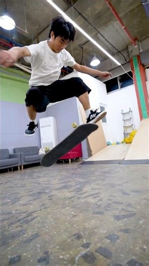 트레 재밌다 헤헤 #강릉스케이트보드파크 #스케이트보드 #skateboarding