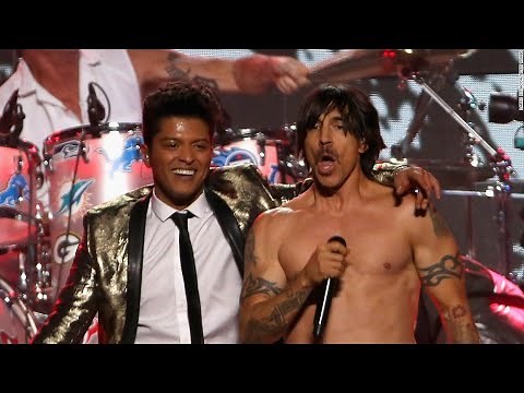 Red Hot Chili Peppers Bruno Mars Give It Away Super Bowl Halftime Show 2014 XLVIII HD