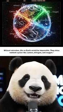 "Invisible Microbes: Tiny Titans Shaping Our World 🌍 | Microbial Wonders"