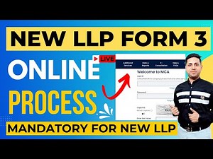 LLP Agreement Filling | Content of LLP agreement I Form 3 LLP on MCA V3 portal I