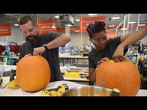 Power Tool Pumpkin Carving | Baltimore Sun