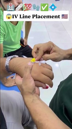 IV Insertion Technique: Simple IV Cannulation Guide 💉🩺 #usnurse #reels #medicosstuff