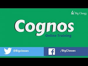 Cognos Online Training | Cognos Report Studio Tutorials