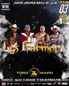 #LOS2MUNDOS se unen……..algo NUNCA VISTO!!!!! Domingo, 3 de Septiembre….🔥🔥🔥 EL TORO WAPO DE PERRIS une dos Mundos por primera vez!!! Haganle un tag a #LOS2MUNDOS AND MAKE HISTORY TOGETHER!! 🔥🔥 MEMO OCAMPO Y SUS DESTRUCTORES deciden hacer el TORO WAPO DE PERRIS su hogar durante el CIERRE DE TEMPORADA MAS ESPERADO DE 2023!! 🔥🔥 ESLABON ARMADO en su PRIMER SUPER JARIPEO BAILE EN EL SUR DE CALIFORNIA … 🔥🔥 EDGARDO NUŃEZ regresa a EL TORO WAPO después de un año de PUROS EXITASOS!!! welcome back