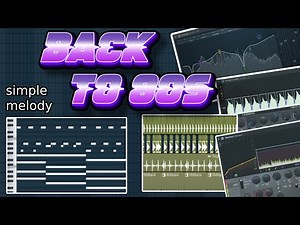 Turn a Melody into Synthwave | FL Studio | Free FLP