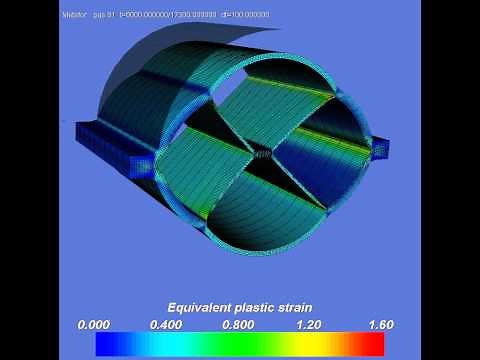 Simulation of Superplastic forming (1/2)