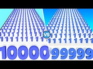 Number Master Runand Merge Game VS Number Run Merge Game_All Level Up In Android Gameplay iOS