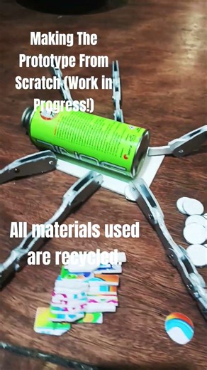 Building Prototype From Scratch Using Recycled Materials (Work in Progress!)#shortvideo