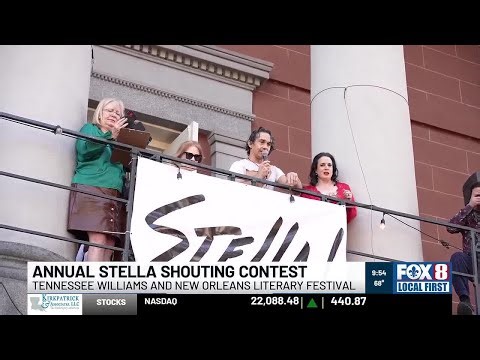 Annual Stella shouting contest at Tennessee Williams Fest crowns new winner