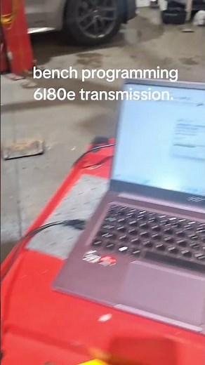 6l80e transmission bench programming and tune. #mechaniclifestyle #automobile #mechanic