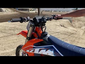 Our FIRST START of the 2022 KTM 450 SX-F!