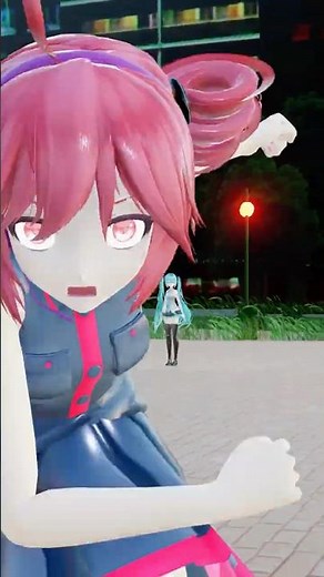 不意打ちの◯◯ 【MMD】#shorts