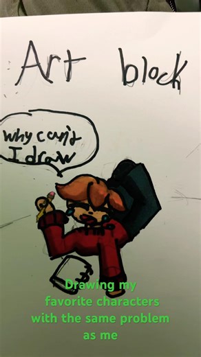 Drawing my favorite characters with the same problem as me lol #art #drawing #grian