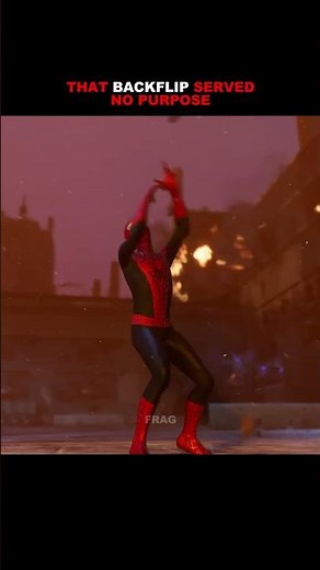 THAT BACKFLIP SERVEDNO PURPOSE! 🕷️ Spider-Man Miles Morales
