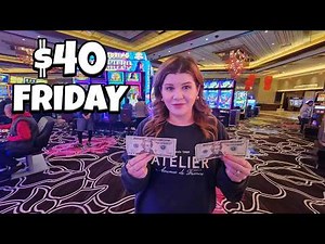 Watch Me Land Incredible Slot Bonus WINS with ONLY $40!