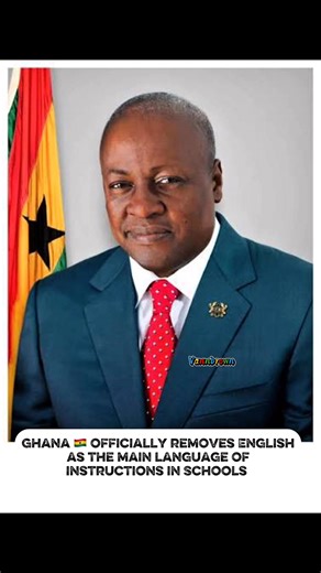 Breaking News🚨 Ghana 🇬🇭 officially removes English as the main language of instructions in Schools. #vannbrown #viral #africa #ghana | Vann Brown