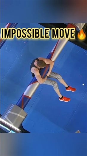 leif sunberg About to Lose… 😱🔥 #shorts #viral #sports #ninjawarrior #comeback #hindi