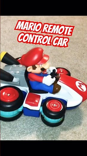 Super Mario RC Car Zooms Through the Track! 🏁🔥 #Mario #RCCar #MarioKart #ToyReview #shorts