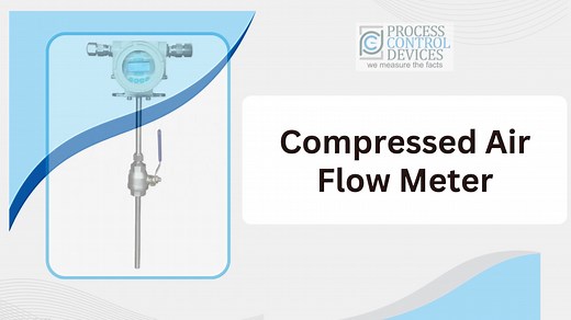 Industrial Flow Meter for Measuring Compressed Air Usage - PCD
