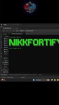 Movie Style Hacking Terminal in Python #nikhfortify