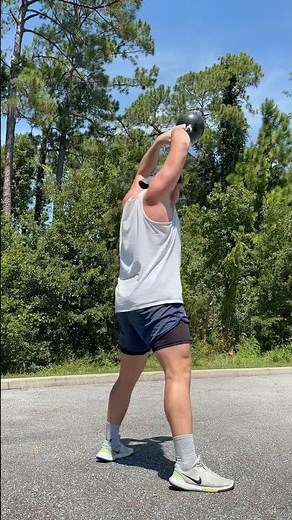 American Kettlebell Swing Exercise Demo