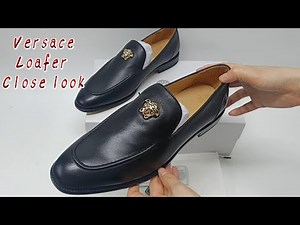 UNBOXING VERSACE Medusa Apron Toe Loafer Men