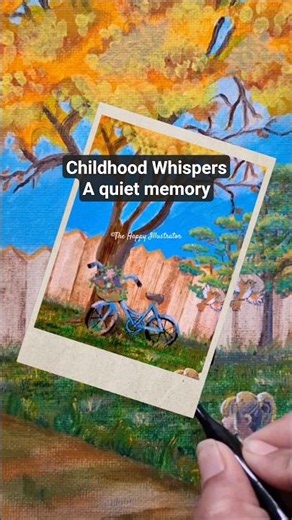 Bicycle 🚲- Pedals & wheels, childhood spins #art #artwork