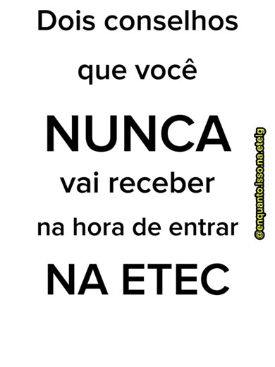Conselhos Essenciais para Ingressar na ETEC
