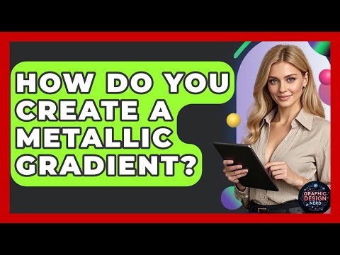 How Do You Create A Metallic Gradient? - Graphic Design Nerd