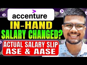 🔥Accenture In-Hand Salary Changed ? | ASE & AASE Actual In-hand Salary | Salary Slip Revealed🔥