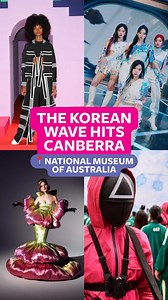 Hallyu! 🫰 The Korean Wave has officially arrived in Canberra! If you love K-pop, K-drama or anything Korean culture, you’re going to want to check this out 😍 Step into the vibrant world of Hallyu! at the National Museum of Australia and explore one of the most exciting cultural movements of our time. From BTS and aespa to Squid Game and Parasite, and from glass-skin beauty to the flavours of bibimbap, the exhibition brings the colour, energy and creativity of K-culture to Australia's capital. 