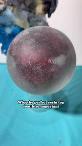 21M views · 88K reactions | When making spheres the top coat has to be thick enough to cover the whole piece evenly or else you will get bare spots or even worse dimples. Comment “resin” and I’ll send the  to my fav one #artbymalhotra #resintutorials #resincraft # | Art by Malhotra | Facebook
