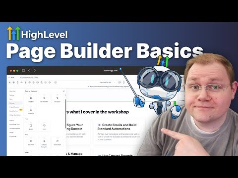 HighLevel Page Builder Basics – A Complete Walkthrough