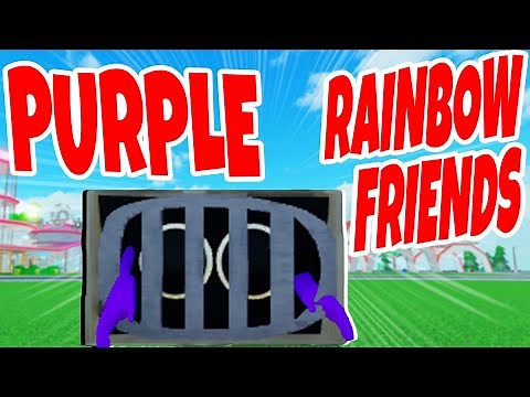 (OUTFIT CODE) How to make PURPLE from RAINBOW FRIENDS in Roblox! | Robloxian Highschool