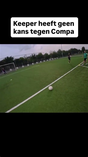 Keeper heeft geen kans